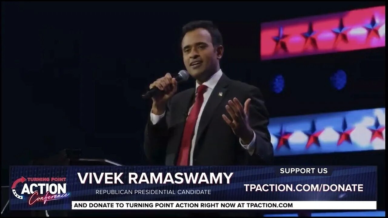 Vivek Ramaswamy Speaks at the 2023 Turning Point Action Conference