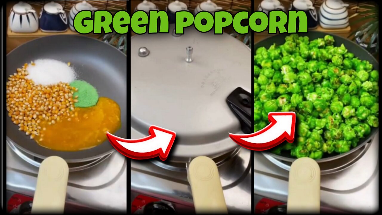 green popcorn