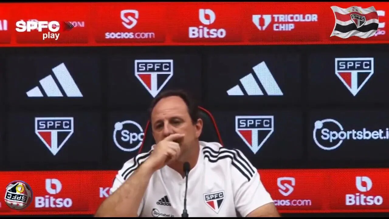 ⚽ Coletiva Rogério Ceni pós derrota para o São Bernardo por 1a 0 veja o que ele falou de sua equipe