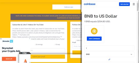 How To Earn Free BNB TOKENS Cryptocurrency MICRO JOBS At BTC Bunch Withdraw Via FaucetPay