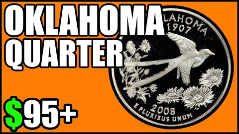 2008 Oklahoma Quarters Worth Money - How Much Is It Worth and Why, Errors, Varieties, and History