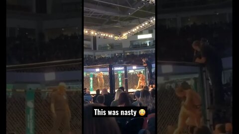 MMA Fighter Slams His Opponent