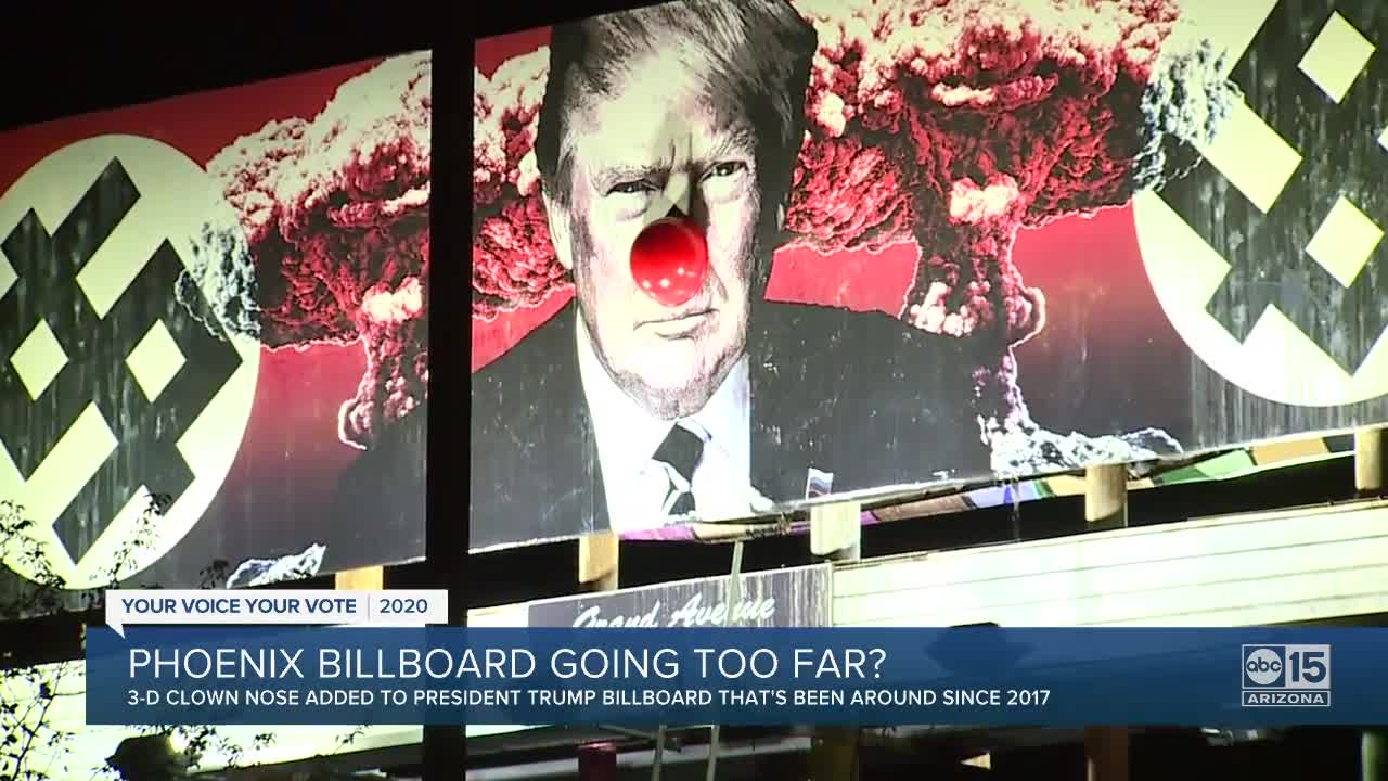 Phoenix billboard going too far?
