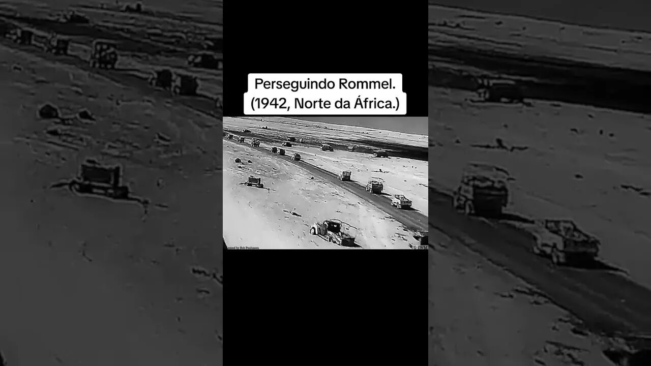 Perseguindo Rommel. (1942, Norte da África. #guerra #war #ww2