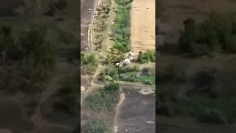 Accurate adjustment from the copter and well-aimed blow to the enemy’s shelter / Kherson direction