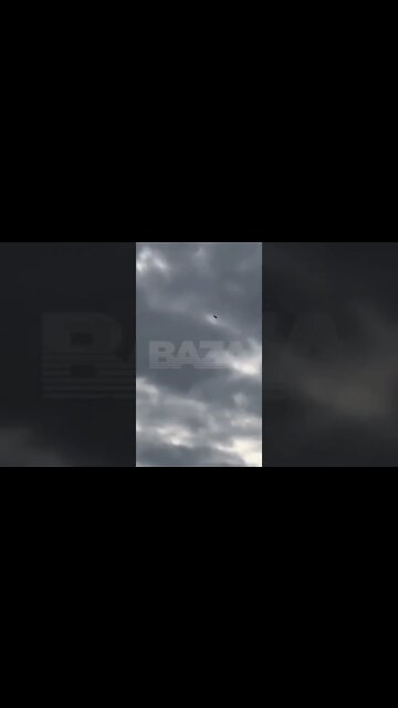 Footage of Russian military plane crash 02/24