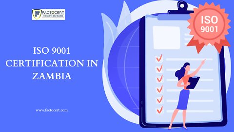 iso 9001 certification in Zambia
