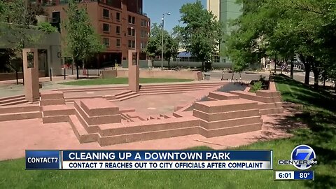 Denver Parks Dept. removes fence around Skyline Park hours after Contact7 started asking questions