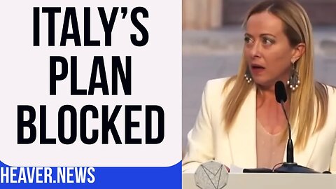 Italy's Plan Suffers Disastrous BLOCK