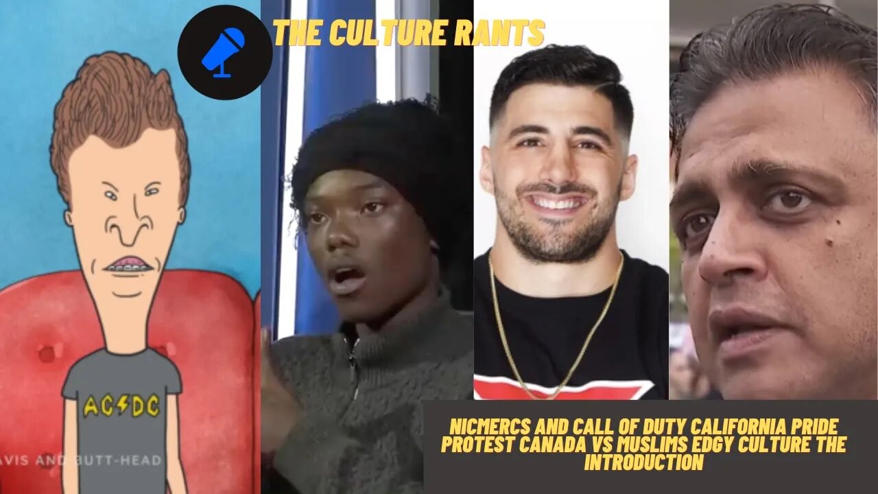 Red Rants: Nickmercs And Call of Duty Glendale School Protest Canada Vs Muslims Edgy Culture