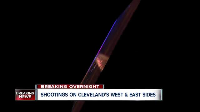 Shootings on Cleveland's West and East Sides