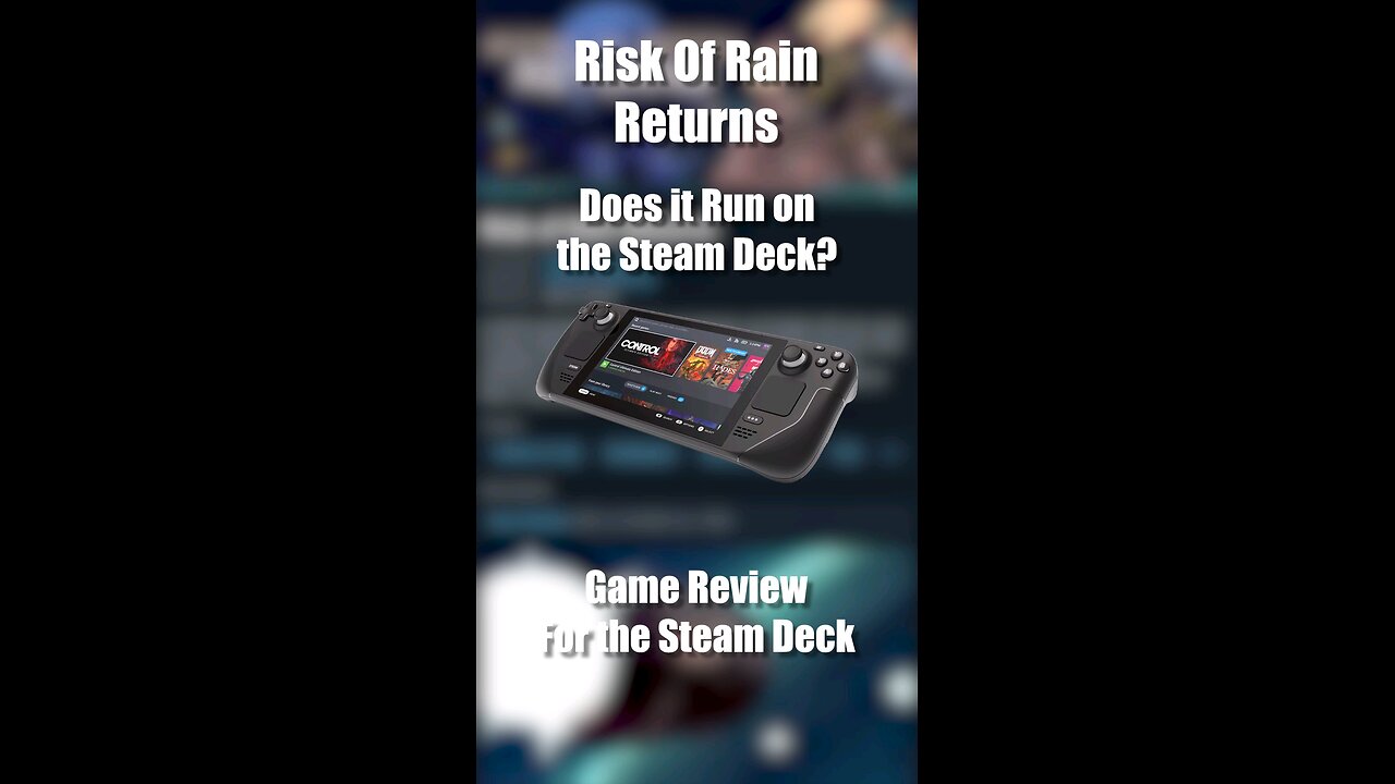 Risk Of Rain Returns on the Steam Deck