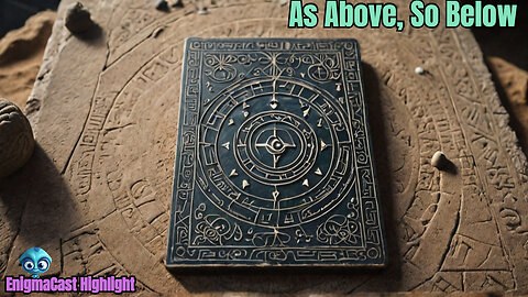 "As Above, So Below" The Emerald Tablet | #EnigmaCast Highlights