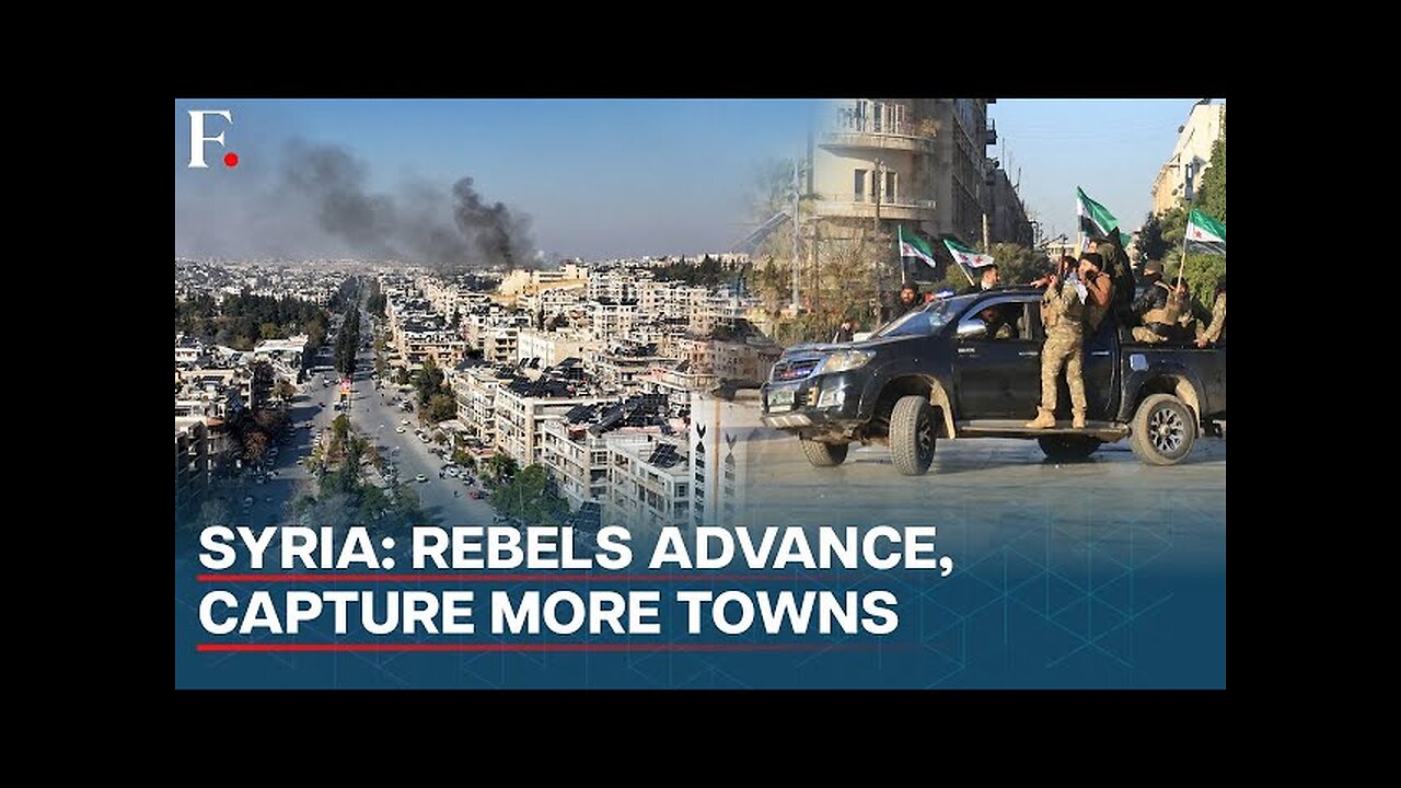 Syrian Rebels Move To Hama City After Capturing Aleppo; Pressure Intensifies on President Assad