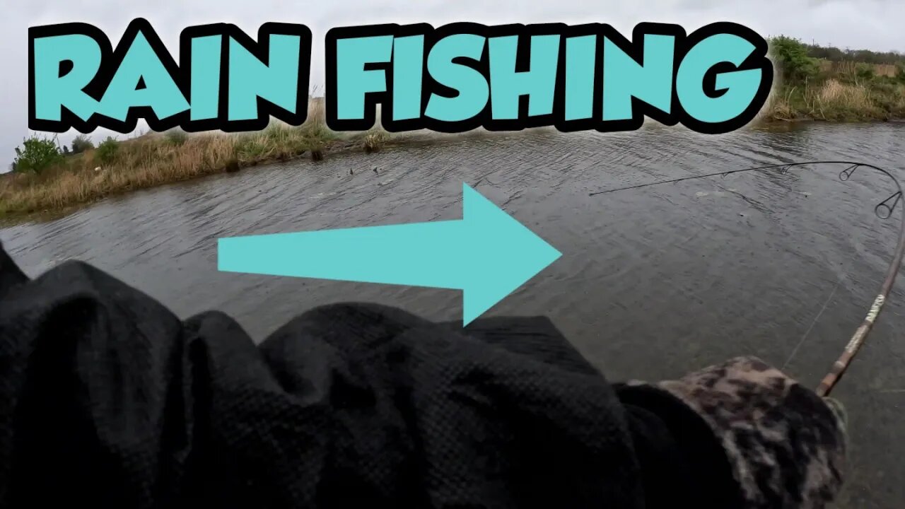 Fishing In The Rain With Soaking WET PANTS! ( A Great Experience! )