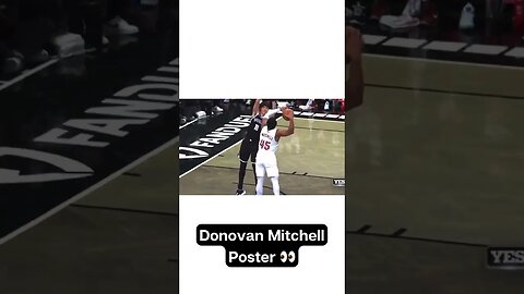 Donovan Mitchell With ANOTHER POSTER 👀