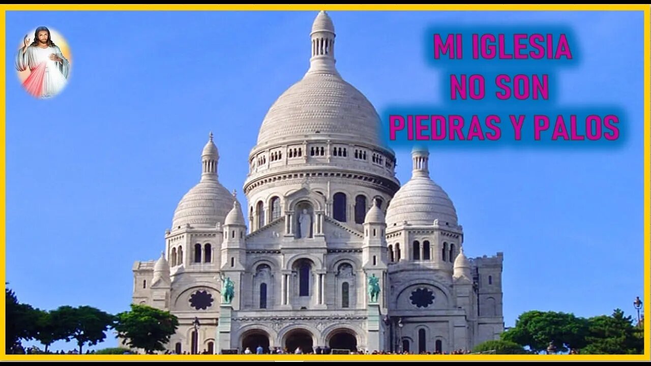 MENSAJE DE JESUCRISTO A SANTUARIO DEL NIÑO JESUS - MI IGLESIA NO SON PIEDRAS Y PALOS