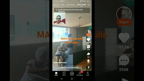 Vida que segue. CASA q vc vai ter todo o dia. #familia #redpill #casal