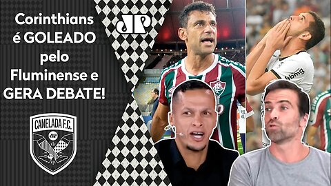 "É DESESPERADOR! O Corinthians TOMOU 4 do Fluminense, e A REAL é que esse time..." VEJA DEBATE!