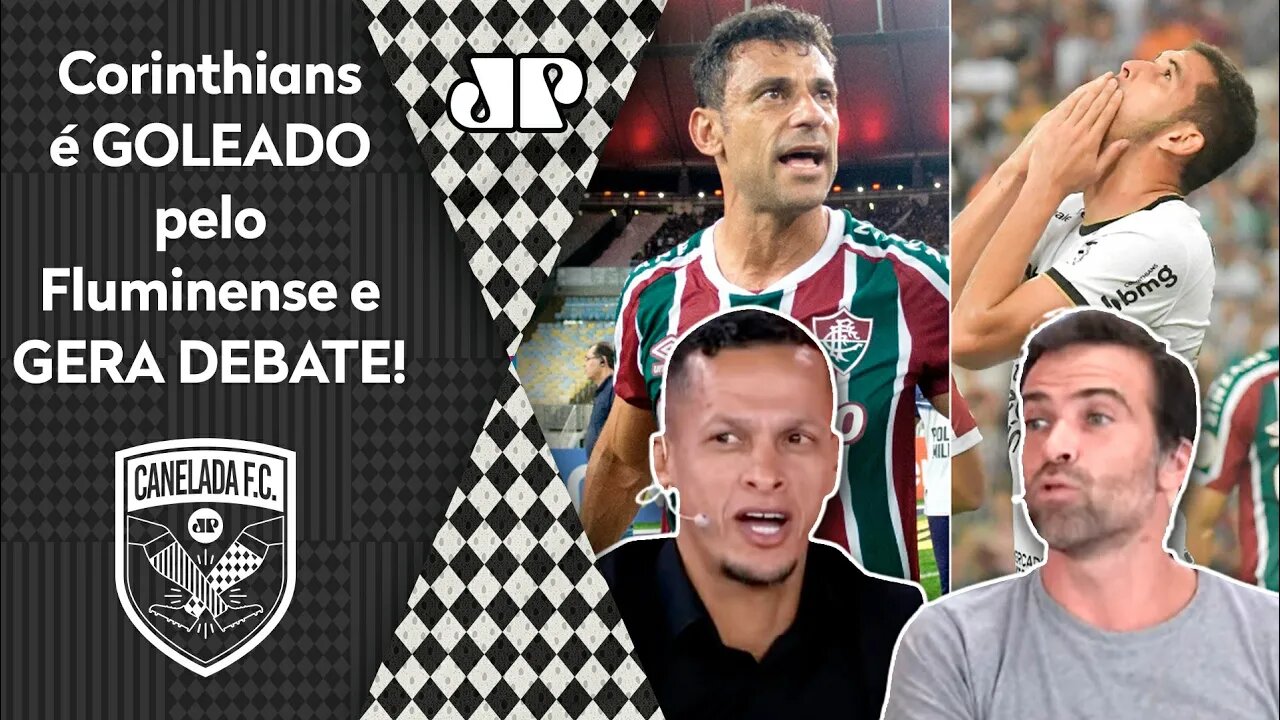 "É DESESPERADOR! O Corinthians TOMOU 4 do Fluminense, e A REAL é que esse time..." VEJA DEBATE!