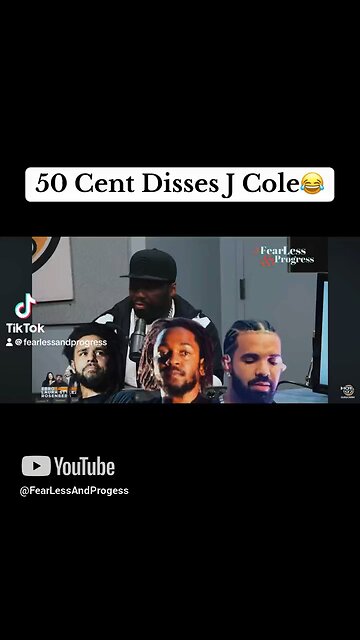 50 Cent Disses J Cole😂