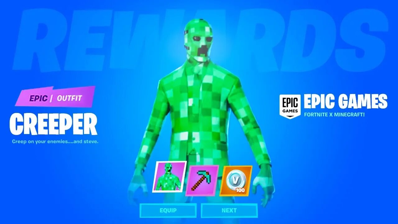 Fortnite x Minecraft - Official Reveal