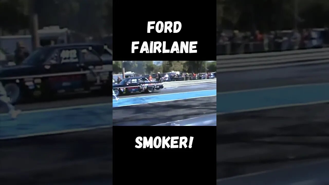 Ford Fairlane Smokin’ Burnout! #shorts