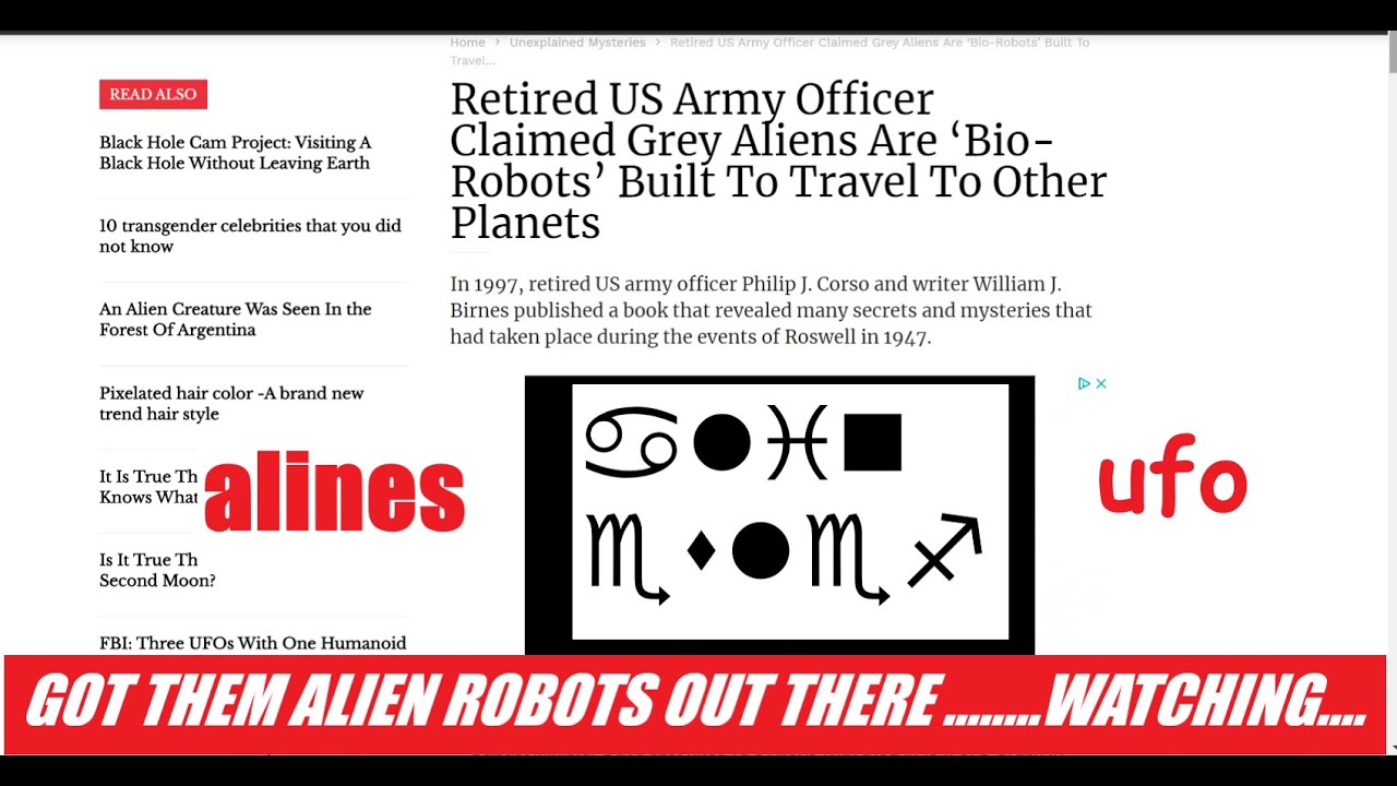 Alien Robots Roswell...Sound legit to me