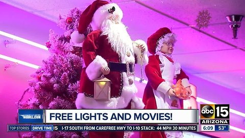 Free lights and movies in Arizona