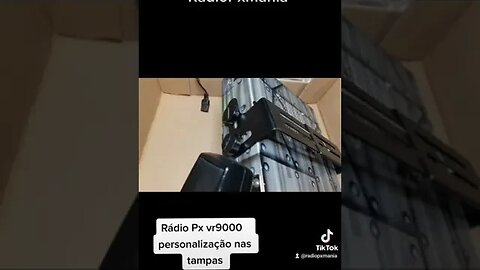 Olha só o que ele fez com este Rádio px Voyager vr9000