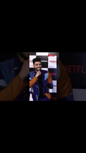 Shiv Thakare attends Netflix Series Tooth Pari Launch Party #shorts
