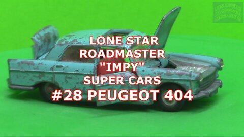 #28 LONE STAR IMPY PEUGEOT 404 RESTORATION!