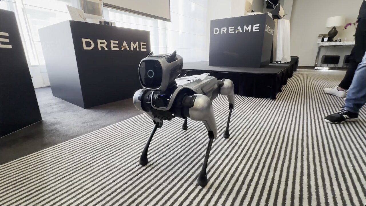 The Dreame Robot Dog Demo at the L20 Ultra Sydney Australia launch