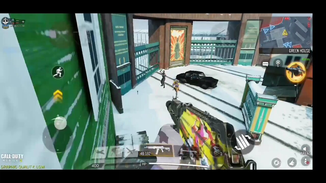 Double Kill from Roof in Call of Duty Mobile MP Ranked