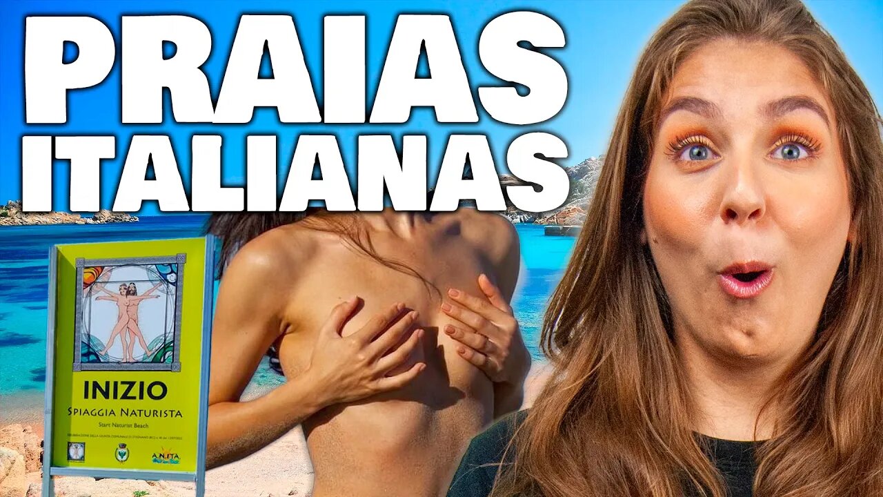 TUDO SOBRE AS PRAIAS ITALIANAS! Como são as PRAIAS NA ITÁLIA, COSTUMES e muitas dicas