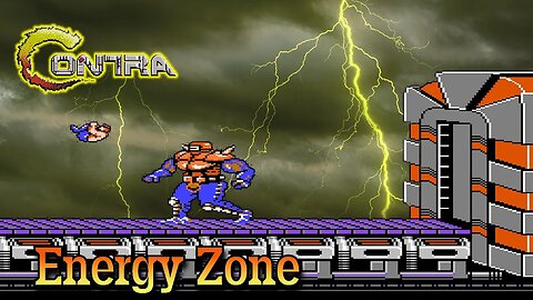 Can I beat Energy Zone but I can't stop Jumping? - Contra