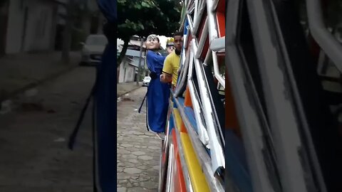 SUPER PULOS NINJAS DO FOFÃO, O MÁSKARA, BEN10 E PATATI DANÇANDO NA CARRETA DA ALEGRIA