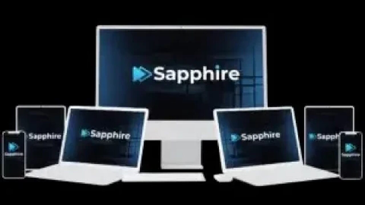 Sapphire App Review, Bonus, OTOs - First A I Powered YouTube™ Channel Builder - Set & Forget!