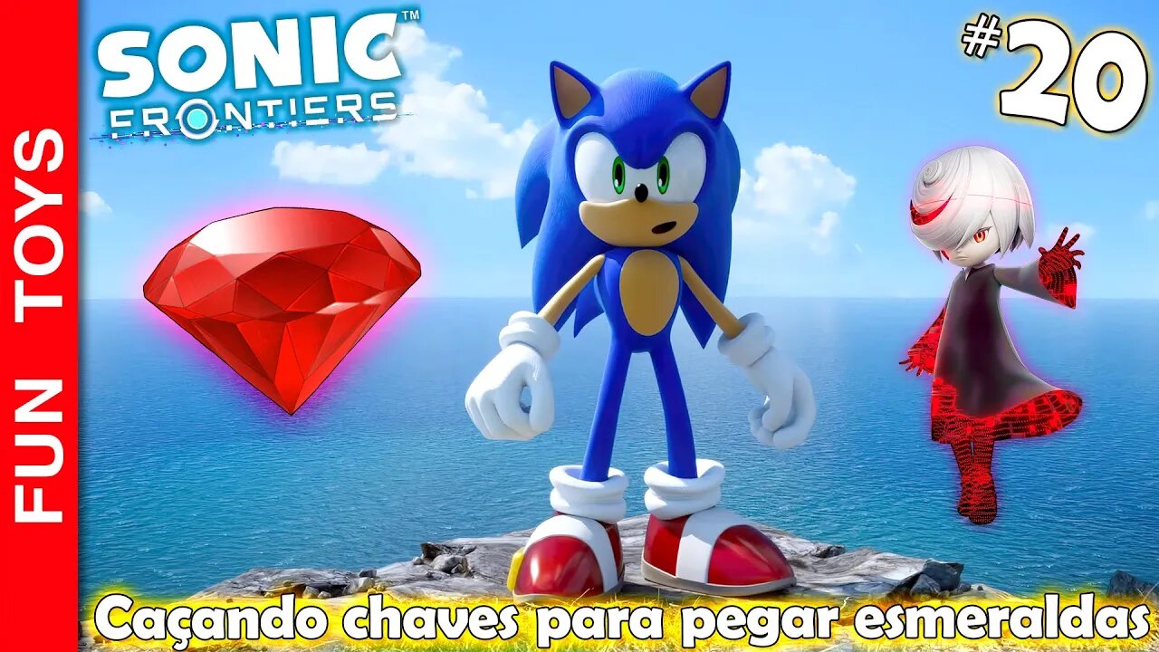 SONIC FRONTIERS #20 🔵 Finalmente fomos no caminho secreto que abrimos no último vídeo!