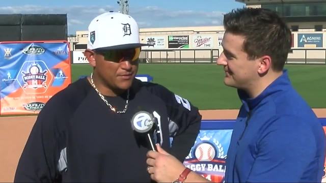 Miguel Cabrera speaks at Spring Training on new season