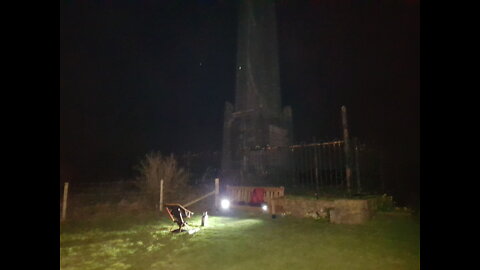 Getting g camera ready to film a night vlog at fort Nelson