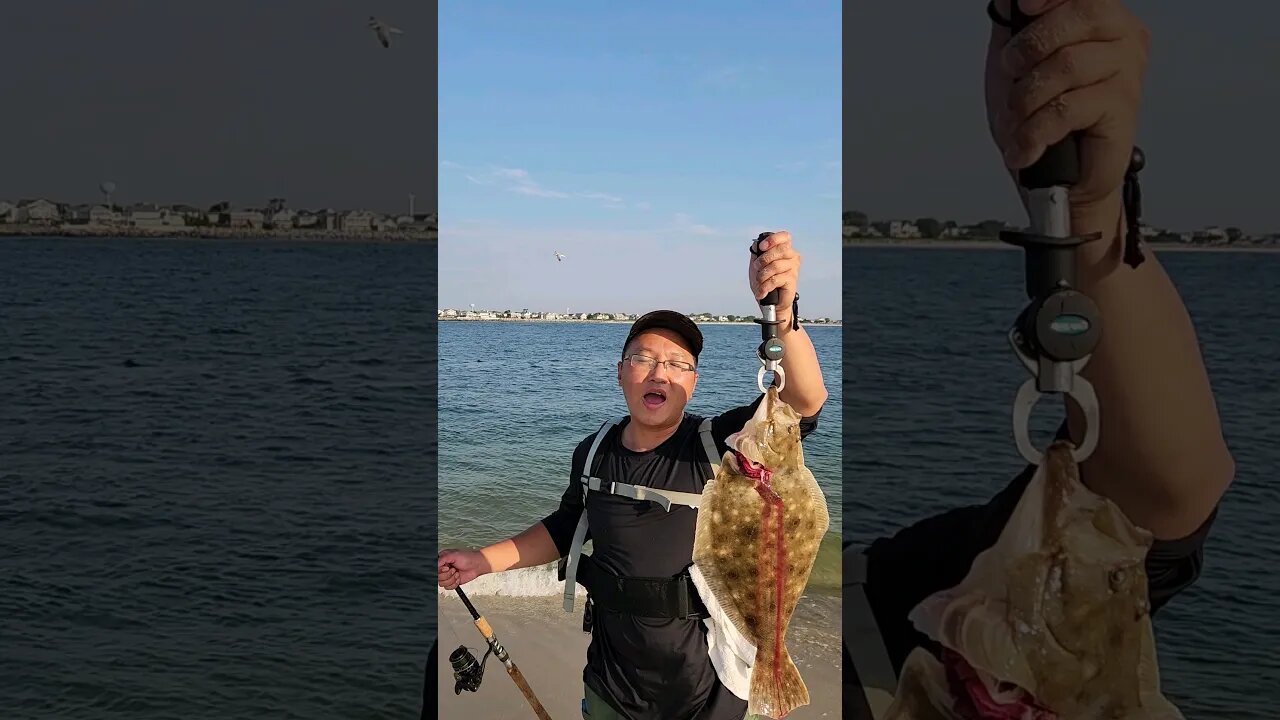 Summer Flounder #5 at 7am Jones Beach Baby!!