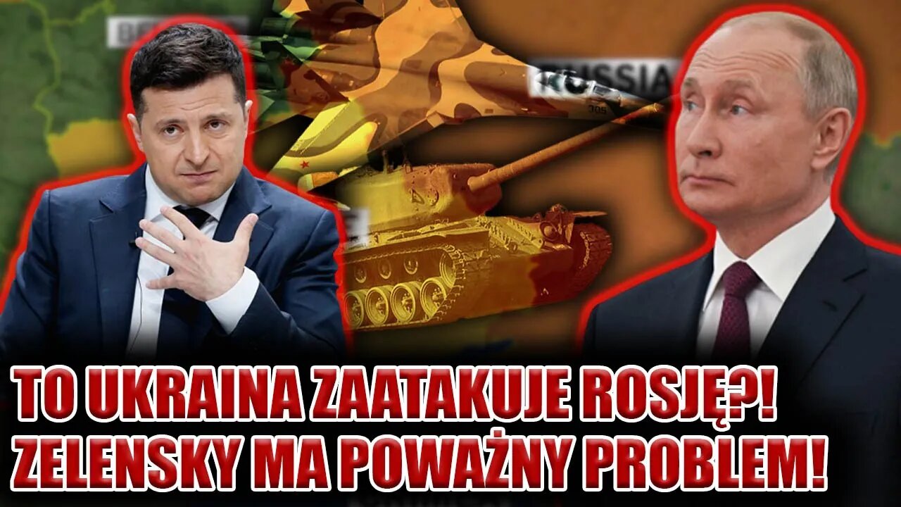 To Ukraina ZAATAKUJE Rosję?! M. Świder: Zełeński ma poważny problem! \\ Polska.LIVE