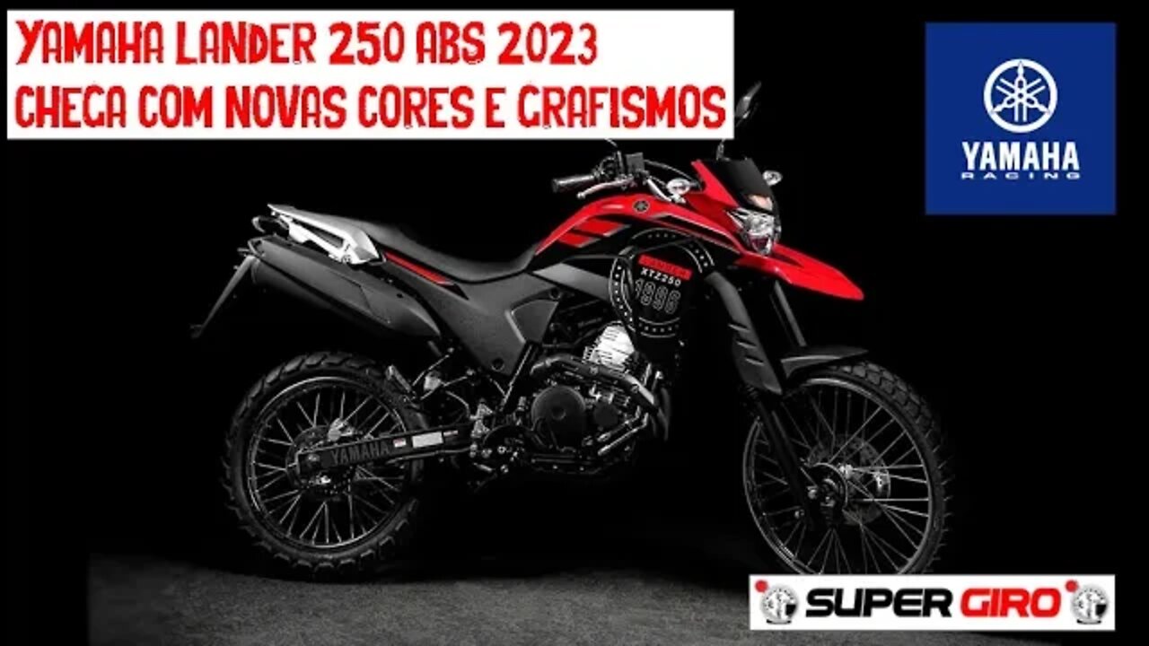 Yamaha Lander 250 ABS 2023 - Confira detalhes e preço #CANALSUPERGIRO