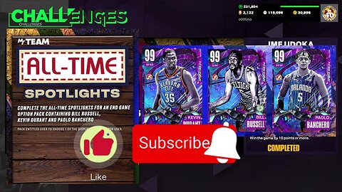 All Time Spotlight Challenge Guide @nba2k #MyTeam Tutorial