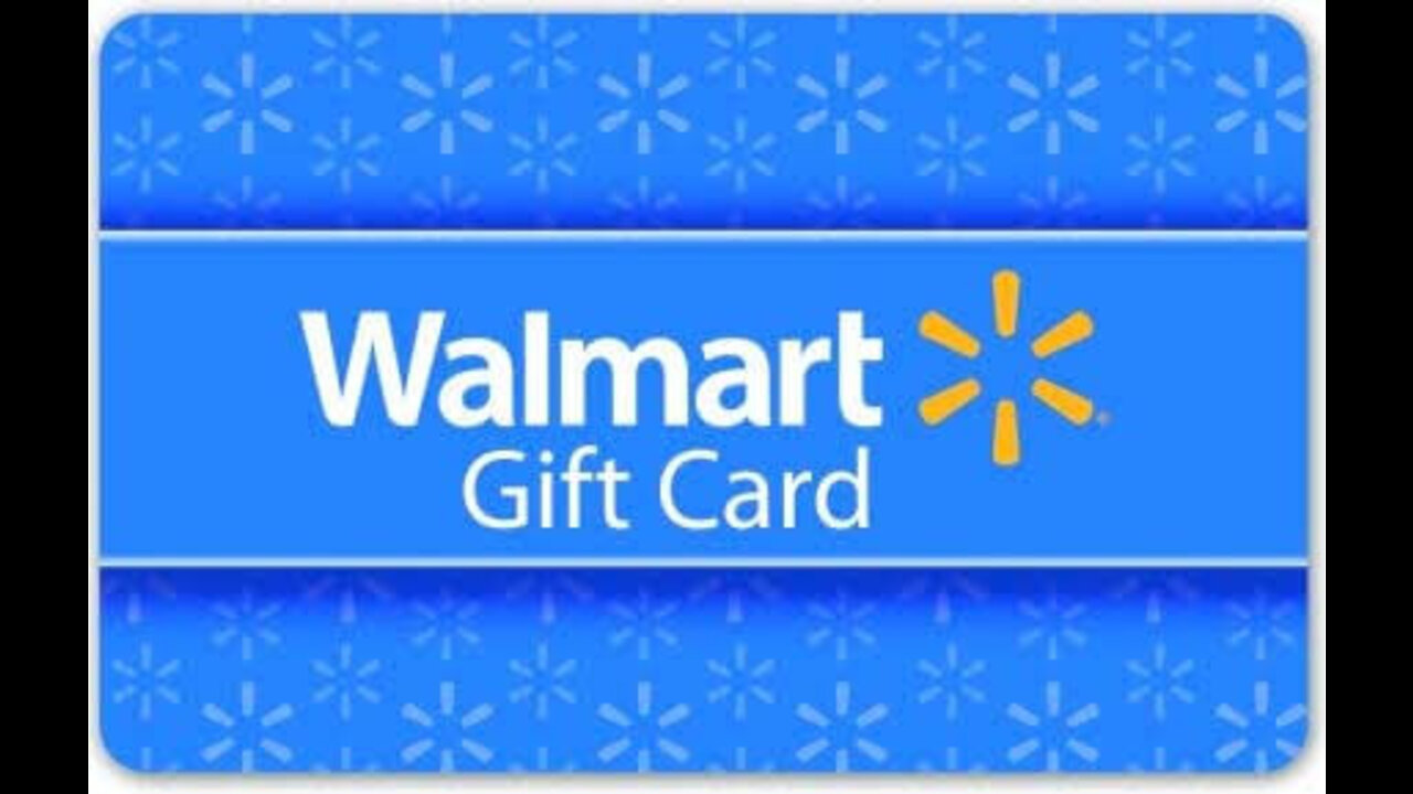 Get a $100 Walmart Gift Card! For Free