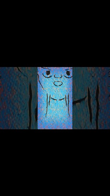 Draw Blue Character in Only 15 Seconds... #drawing #sketch #art