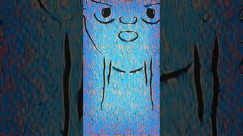 Draw Blue Character in Only 15 Seconds... #drawing #sketch #art