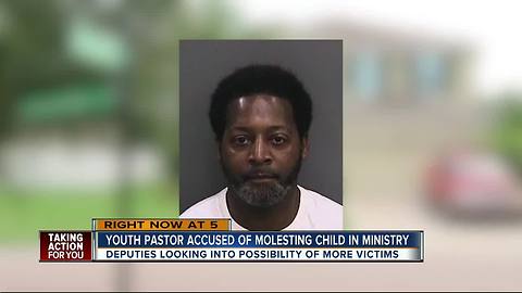 Youth pastor accused of molesting child in ministry