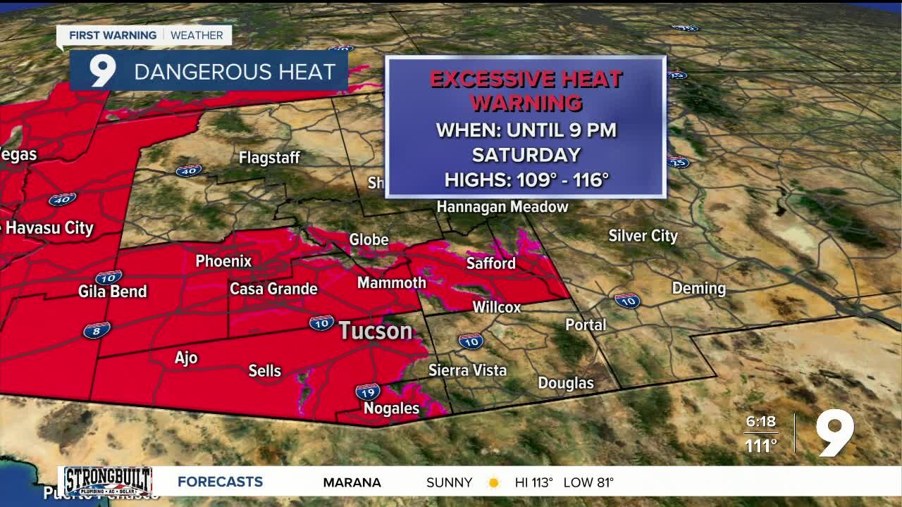 Extreme heat continues through the end of the week